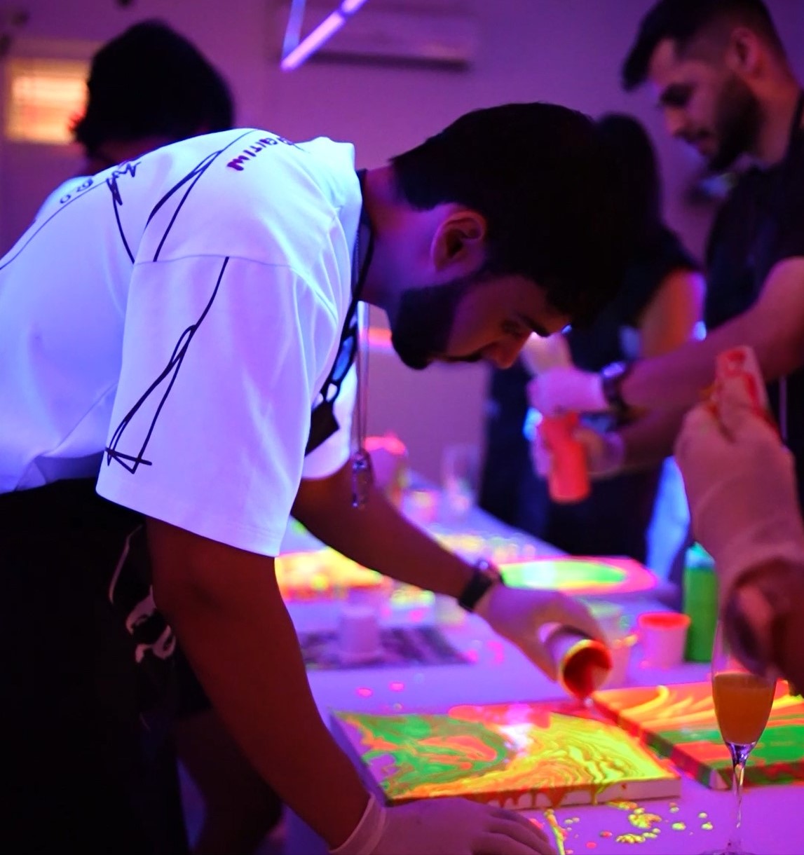 Techno & Paint @antisocial, mumbai