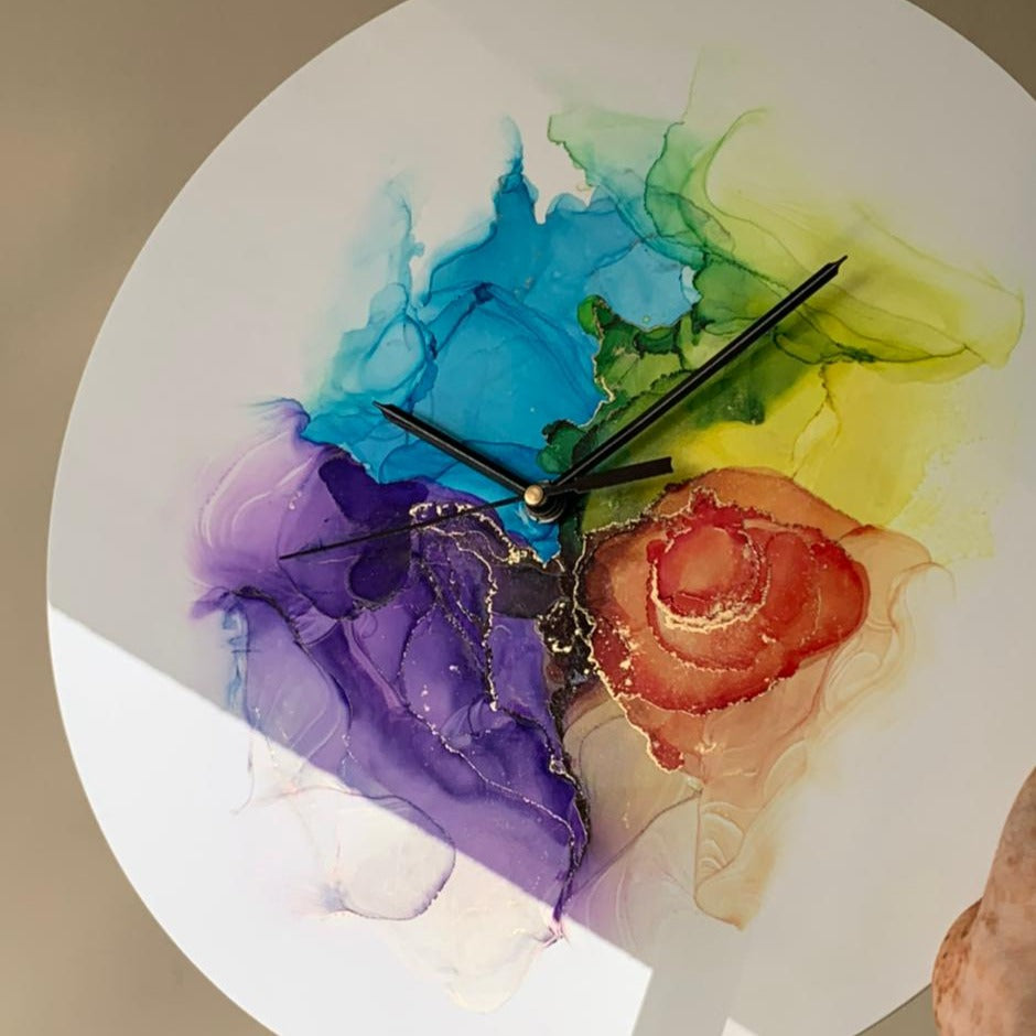Alcohol Ink Workshop with Sakshi Lunkad