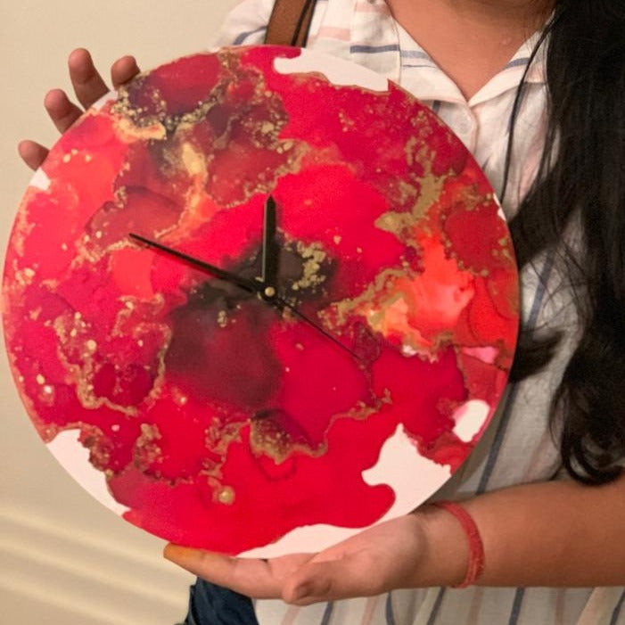 Alcohol Ink Workshop with Sakshi Lunkad