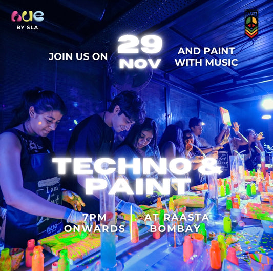 Techno & Paint @ Raasta Bombay, Khar - 29th Nov