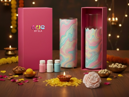 Glass Vase Diwali Hamper